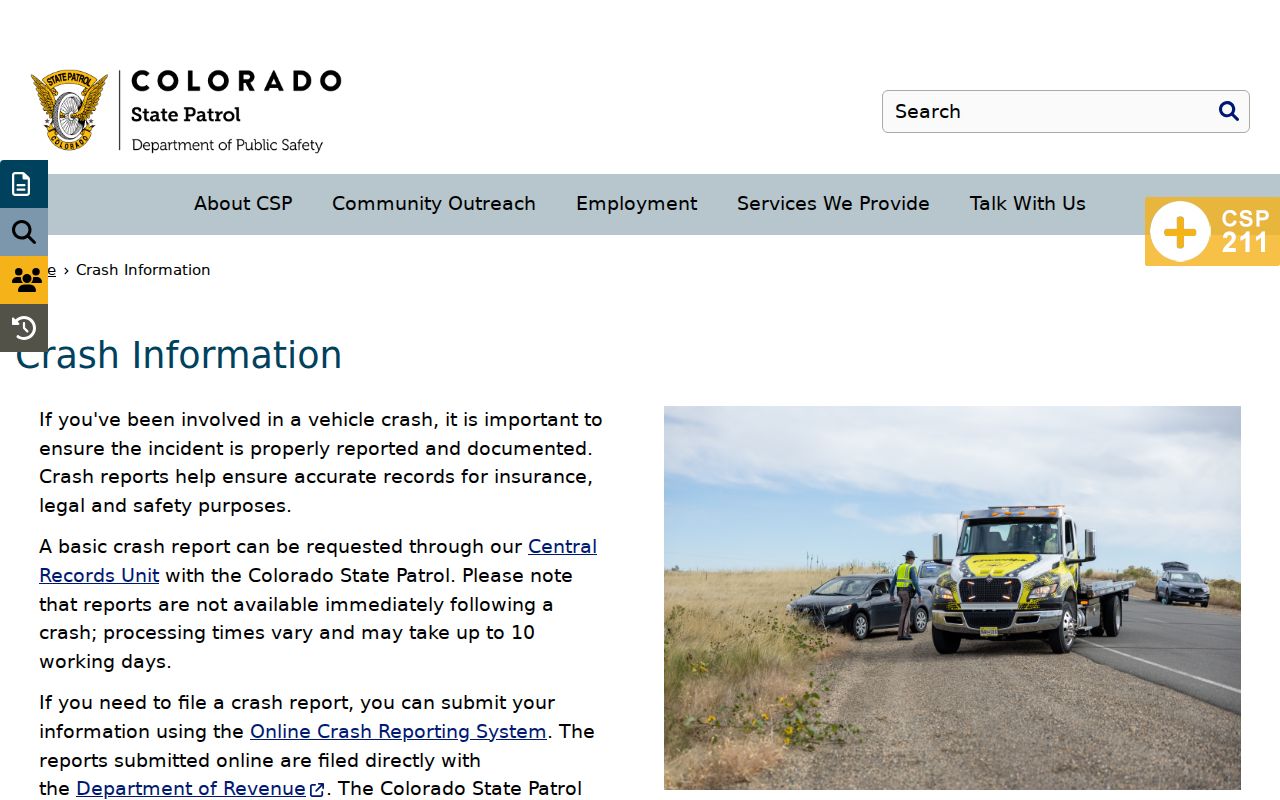 Las Animas County arrest history Colorado State Patrol records