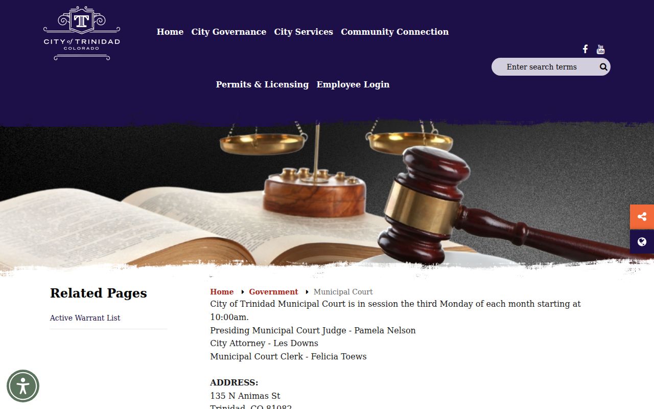Nearest municipal court source distinguished from Cokedale criminal records
