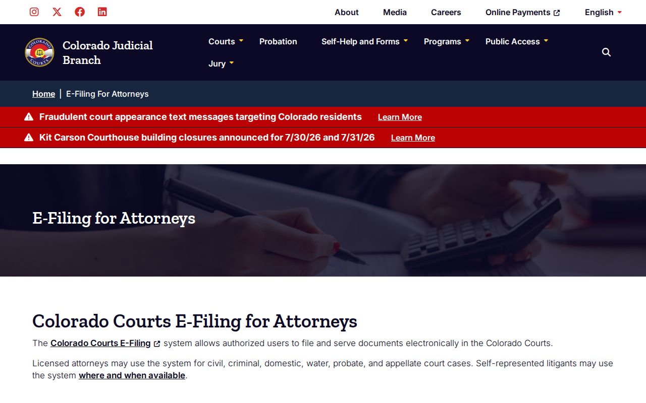 Las Animas County criminal court cases court access guidance
