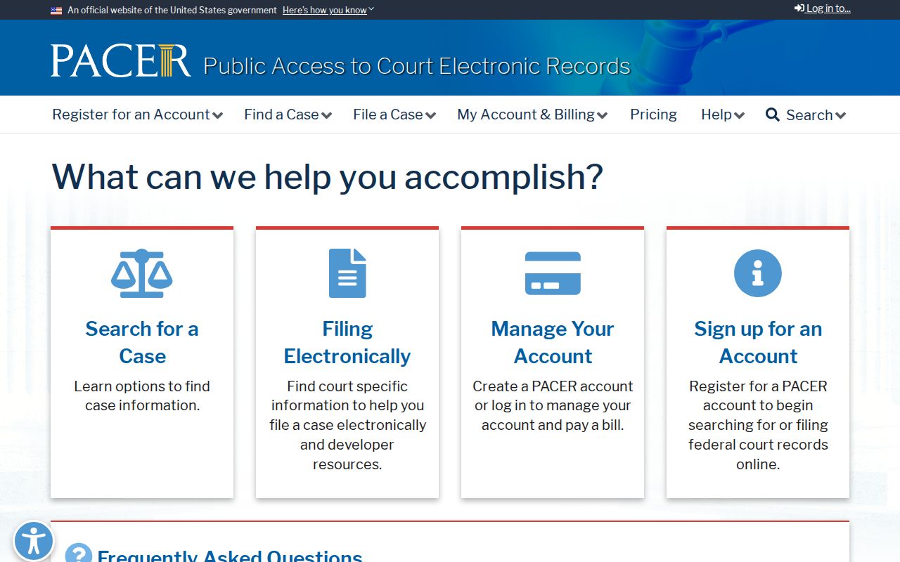 Las Animas County criminal court cases federal PACER access